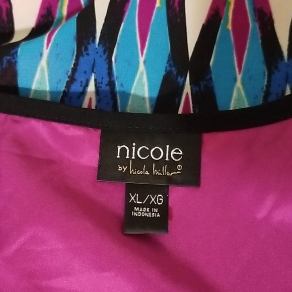 Nicole by Nichole Miller XL Ruffle Blouse (G-8) - Picture 6 of 6